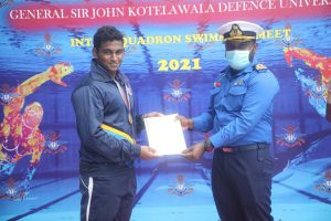 Inter Squadron Swimming meet 2021 - General Sir John Kotelawala Defence University 5