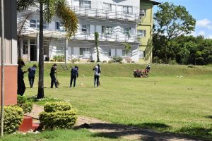 The Officer Cadets and the undergraduates of the Southern Campus participated in Campus cleaning programme - General Sir John Kotelawala Defence University - KDU 4
