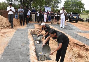 Foundation Stone Laying Ceremony for The New Students’ Accommodation - Southern Campus - General Sir John Kotelawala Defence University - KDU 1